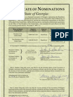 Presidential Nomination Certificate - Rep