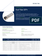 Dual Fiber SFP+: Technical Specifications