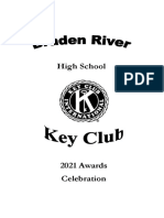 2021 Key Club Awards Program