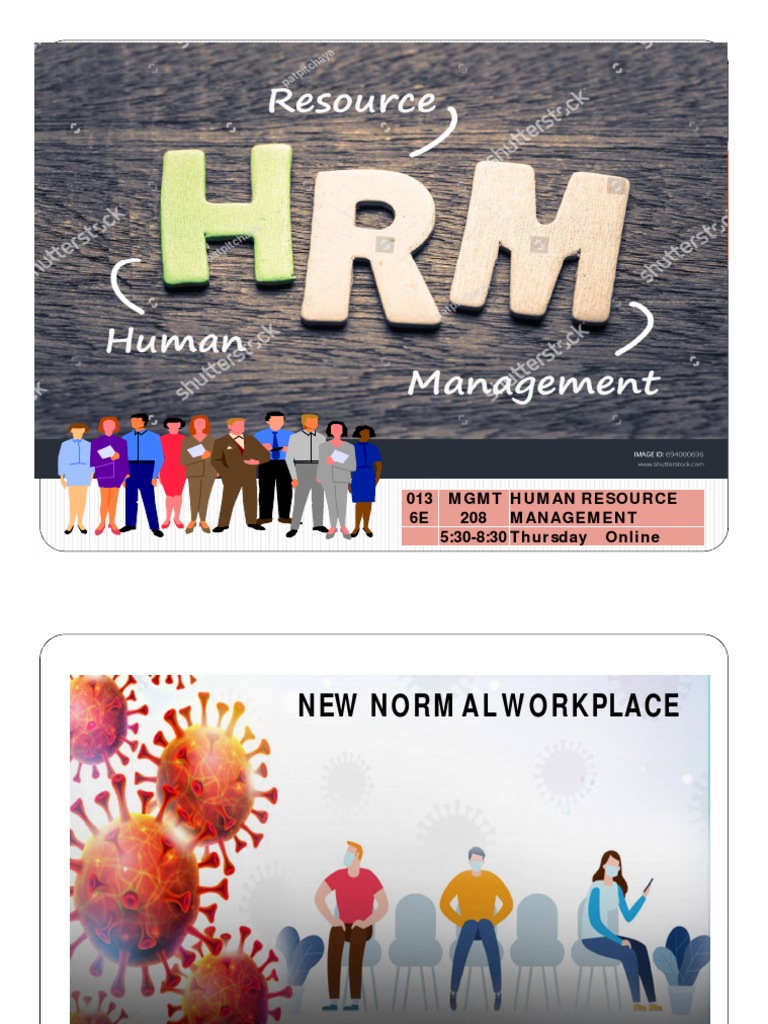 Lesson 1. HRM INTRODUCTION | PDF | Human Resource Management | Human ...