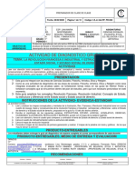 DIAGNOSTICO GRADO 11 Estudiante 2021