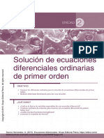 Ecuaciones Diferenciales de Primer Orden. García, A. (2014) - Ecuaciones Diferenciales (Pp. 32-39)