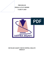 Program Peralatan Medis RSU 2020