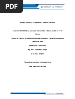 Sobre la Filosofía y su Importancia.