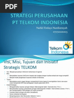 Download STRATEGI PERUSAHAAN PT TELKOM INDONESIA by Naufal Firdaus Nurdiansyah SN50796048 doc pdf