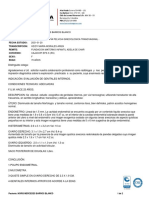 Paciente: Documento: Procedimiento: Fecha Estudio: Transcripcion: Remite: Convenio: Sexo: Edad