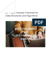 20 + Best Youtube Channels For Data Structures and Algorithms