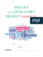 BIOLOGY Infertility Project