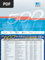 Download 500 maiores empregadores de Estrie by rivadavi SN50796274 doc pdf