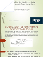 Herramientas de Corte en El Torno