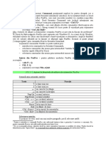 Fereastra de Comenzi Command Poziţionată Implicit În Partea Dreaptă