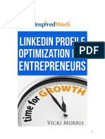 E - Book on LinkedIn Optimisation for Entreprenuers