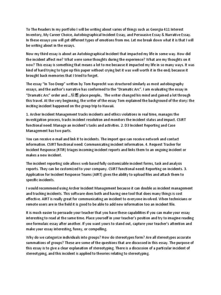 Funny Narrative Essay Examples 11 Of The Best Humor Essays (at Least