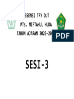Absensi Try Out