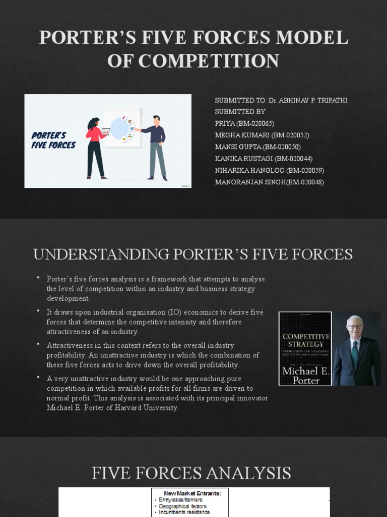 Understanding Porter's Five Forces Model | PDF | Business | Economies