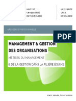 LP Management & Gestion Des Organisations ALENÇON