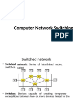 Computer Network Switching