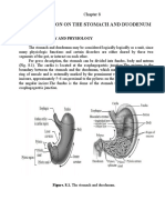 Anatomy and Physiology of the Stomach and Duodenum