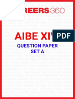 AIBE XIV Question Paper SET A