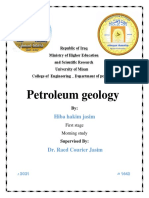 Petroleum Geology: Hiba Hakim Jasim