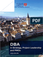 In Strategy, Project Leadership and Pmos: WWW - Sbs.Edu