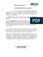 POLITICA DE PREVENCION DE ACOSO LABORA (1)