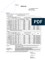 Pertamina - Budget Price - Jakarta Oktober 2014