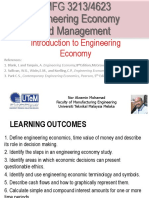 Introduction To Engineering Economy