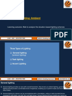 Unit 4 Methods of Lightingambient, Task and Accent Lighting