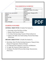 Digital Lesson Plan (Science) : GENERAL OBJECTIVES: To Enable The Student To