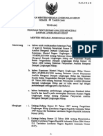 Permen LH No.8 Th 2006 Amdal Pergan. Kep.9 Th 2000 Pedoman AMDAL (1)