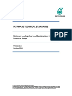 Petronas Technical Standards: Minimum Loadings and Load Combinations For Onshore Structural Design