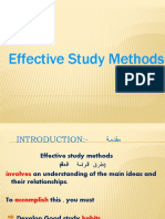 Effective Study Methods