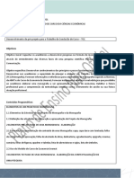 Plano de Ensino: Disciplina: Trabalho de Conclusão de Curso em Ciências Econômicas Carga Horária: 100 H