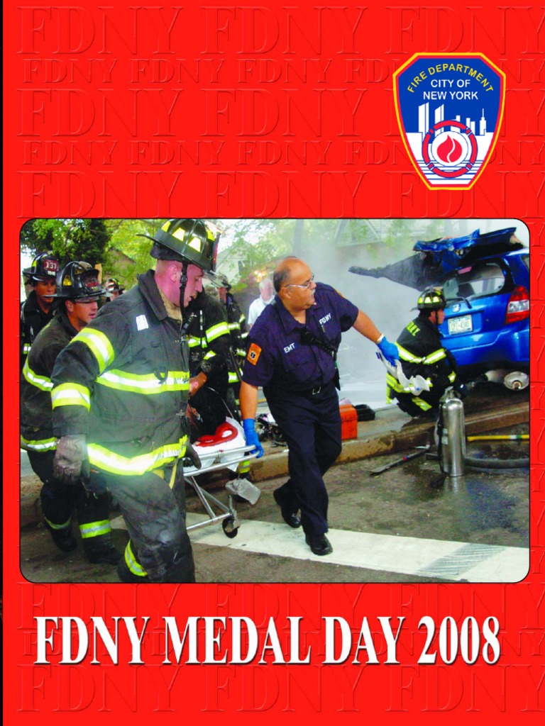 Medal Day Book 2008, PDF, New York City Fire Department