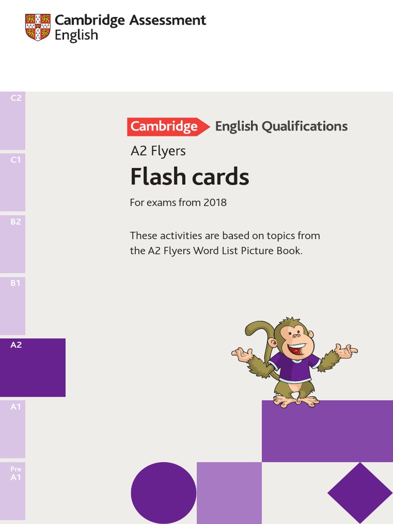 Flash Cards: For Exams From 2018 These Activities Are Based On Topics ...