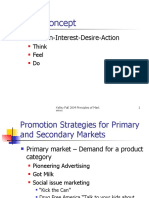 AIDA Concept & Promotion Strategies for Primary & Secondary Markets