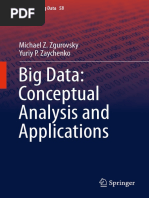 Big Data Conceptual Analysis and Applications by Michael Z. Zgurovsky, Yuriy P. Zaychenko