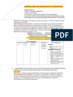 Planificacion Especifica Matriz de Decisiones Por Componentes