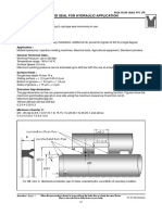 Pu: Rod Seal For Hydraulic Application: Features