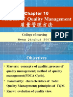 Methods of Quality Management: College of Nursing Meng Qinghui 2007-4