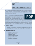 Curso Primeros Auxilios 1