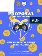 Proposal Kegiatan - KMK Charity and Game Fest'21