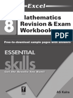 Mathematics Revision Exam Workbook: Free-To-Download Sample Pages With Answers