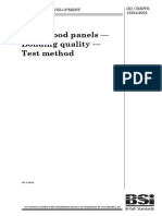 Solid Wood Panels - Bonding Quality - Test Method: Draft For Development DD Cen/Ts 13354:2003