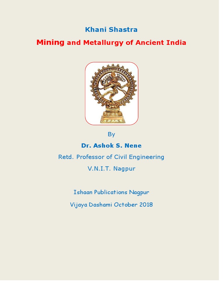 03 Mining And Metallurgy Of Ancient India 2018 P101 Download Free Pdf