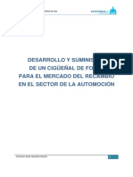 Desarrollo y suministro de un cigüeñal de forja para el mercado del recambio en el sector de la automoción