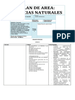 PLAN DE AREA BIOLOGIA PRIMER PERIODO CLEI 3