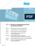 Pereţi de Compartimentare Knauf Pe Structură Metalică