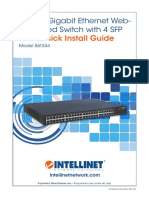 Intellinet - 561334 Switch Quick Install Guide